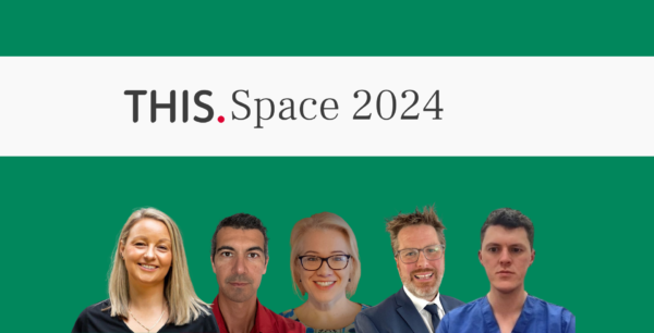 Left to right: Helen West, Jon Gillham, Lal Russell, Justin Waring and Matt Gittus