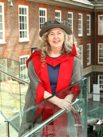 Stella O'Brien receiving her honorary degree